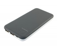 Универсальная мобильная батарея 10000 mAh, Puridea S2 (2.4A, 2USB) Grey-White