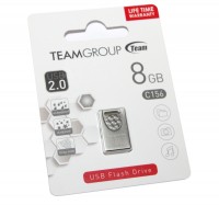 USB Флеш накопитель 8Gb Team C156 Silver TC1568GS01