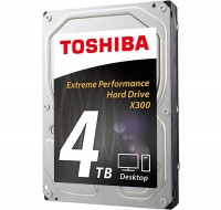 Жесткий диск 3.5' 4Tb Toshiba High-Performance X300, SATA3, 128Mb, 7200 rpm (HDW
