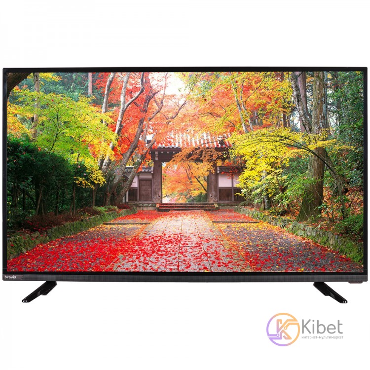 Телевизор 32' Bravis LED-32E6000, LED 1366 x 768 60Hz, Smart TV, DVB-T2, HDMI, U