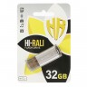 USB Флеш накопитель 32Gb Hi-Rali Stark series Silver, HI-32GBSTSL