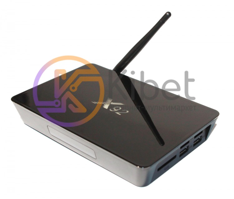 ТВ-приставка Mini PC - HQ-Tech x92 S912, 3Gb, 32Gb, UA, Android 6, антена, LCD