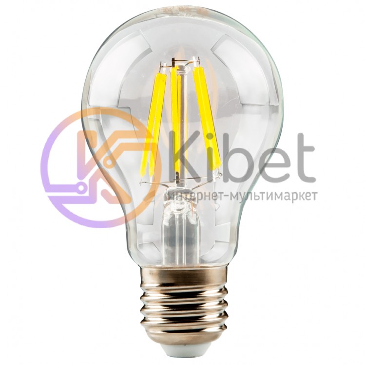 Лампа светодиодная E27, 8W, 3000K, A60, Ilumia, 800 lm, 220V (LF-8-A60-E27-WW)