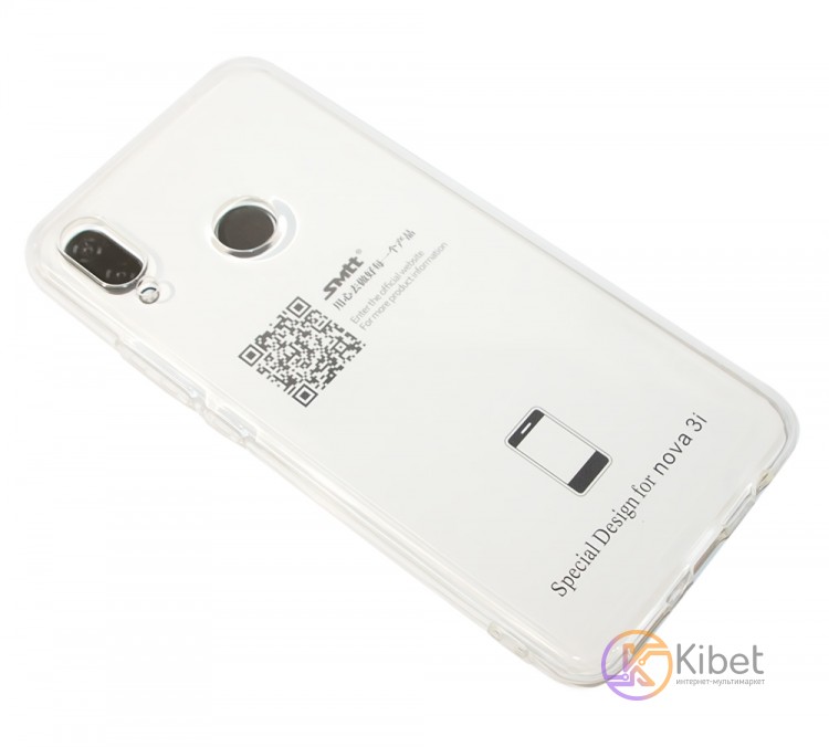 Накладка силиконовая для смартфона Huawei P Smart Plus, Transparent