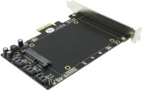 Контроллер PCI-Express X1 - STLab A-550 RAID SSD+SATAIII 6Gbps 4 канала (3HDD+1S
