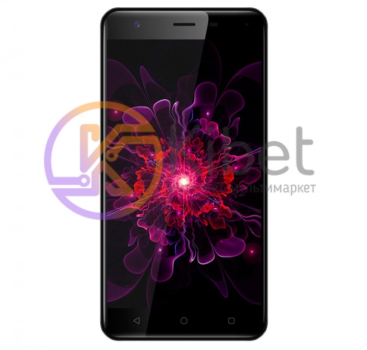 Смартфон Nomi i5532 Space X2 Black, 2 Sim, сенсорный емкостный 5.5' (1280х720) I