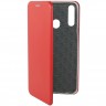 Чехол-книжка для смартфона Samsung A20s, Premium Leather Case Red
