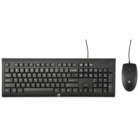 Комплект HP Wired Combo C2500 Black, Optical, USB, клавиатура+мышь (H3C53AA)