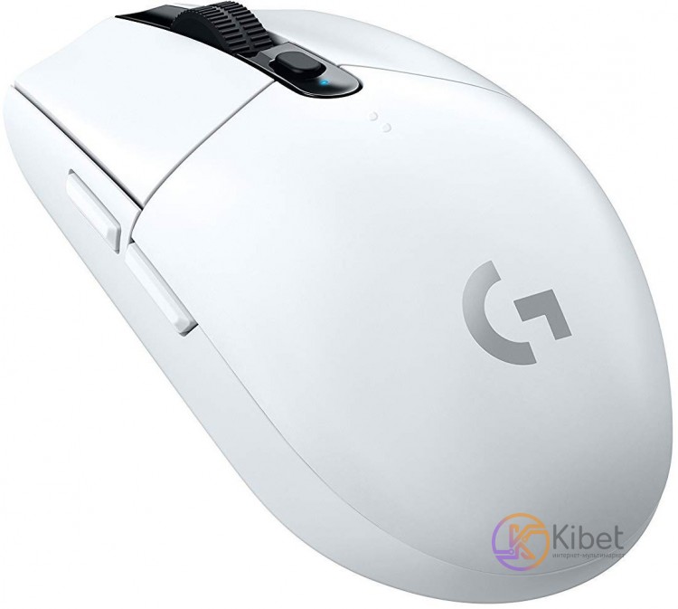 Мышь Logitech G305 LIGHTSPEED, White, USB, беспроводная, 12 000 dpi, датчик HERO