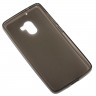 Накладка силиконовая для смартфона Lenovo A7010 Dark Transparent