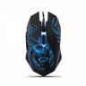 Мышь Esperanza MX203 (EGM203B) Black Blue, Optical, USB, 2400 dpi, подсветка