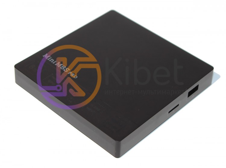 ТВ-приставка Mini PC - HQ-Tech MiniM8S PRO S912, 2G, 16G, UA, Android 7, Box