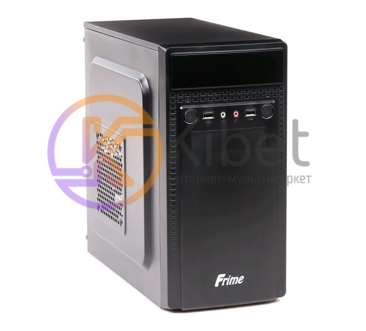 Корпус Frime FC-005B Black, 400W, 80mm, Micro ATX, 3.5mm х 2, USB2.0 x 2, 5.25'
