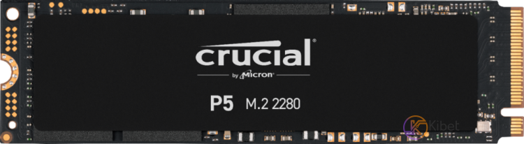 Твердотельный накопитель M.2 2Tb, Crucial P5, PCI-E 4x, 3D TLC, 3400 3000 MB s (