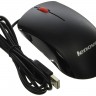 Мышь Lenovo SM-8823, Black, USB, оптическая, 1000 dpi, 3 кнопки, 1 м (00PH133)