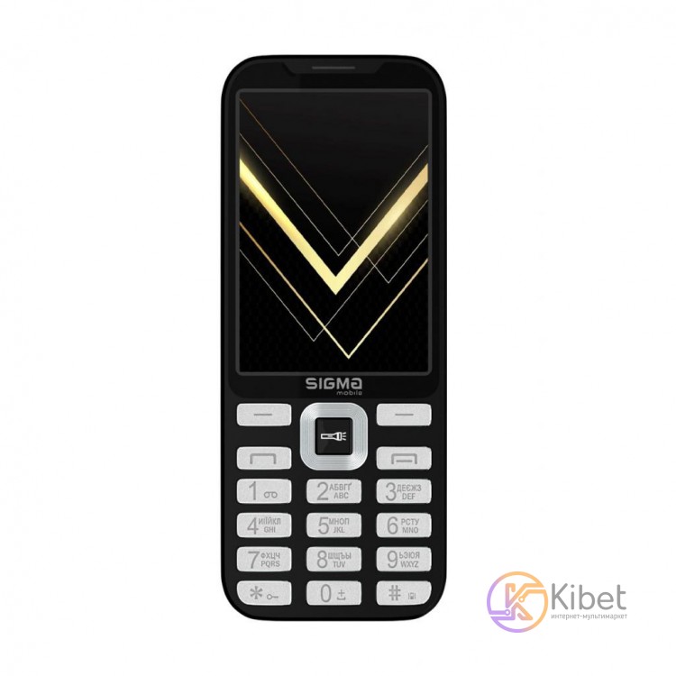 Мобильный телефон Sigma X-Style 35 Screen black, 2 Sim, дисплей 3.5' цветной (32