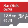 Карта памяти microSDXC, 128Gb, Class10 UHS-I U1 C10 A1, SanDisk Ultra, 100 60