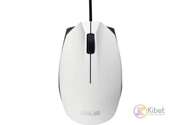 Мышь Asus UT280, White, USB, 1000 dpi (90XB01EN-BMU030)
