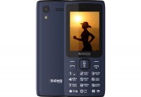 Мобильный телефон Sigma X-Style 34 NRG Blue, 2 Sim, дисплей 2.4' цветной (240x32