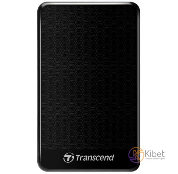 Внешний жесткий диск 2Tb Transcend StoreJet 25A3, Black, 2.5', USB 3.1 (TS2TSJ25