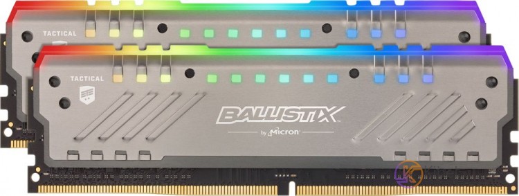 Модуль памяти 8Gb x 2 (16Gb Kit) DDR4, 3200 MHz, Crucial Ballistix Tactical Trac