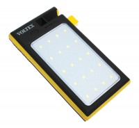 Универсальная мобильная батарея 10400 mAh, Voltex, Black-Yellow (VS-240.11)