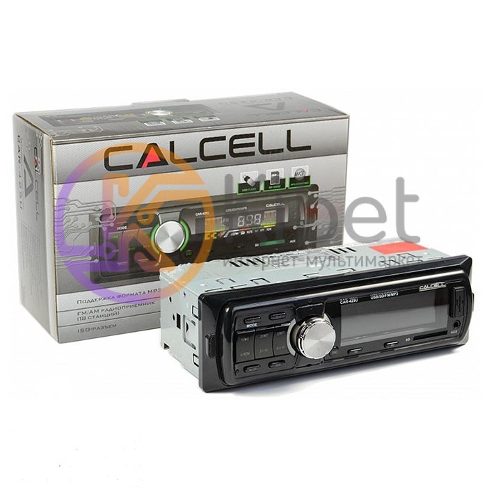 Автомагнитола CALCELL CAR-425U USB, 1 Din