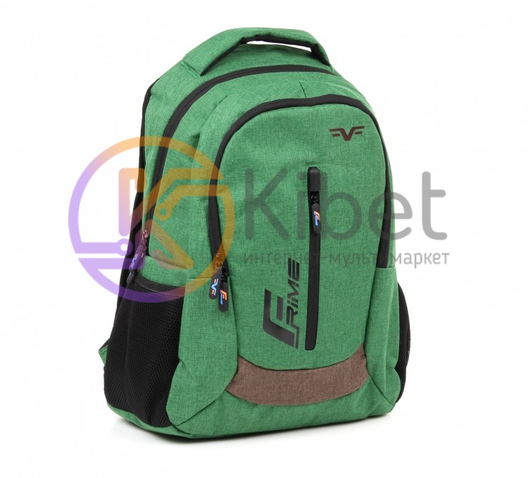 Рюкзак для ноутбука 15.6' Frime Hamster, Green, полиэстер, 300 х 430 х 130 мм