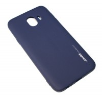 Накладка силиконовая для смартфона Samsung J400 (J4 2018), SMTT matte, Dark blue