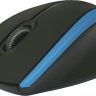 Мышь Defender MM-340, Black Blue, USB, оптическая, 1000 dpi, 3 кнопки, 1.35 м (5