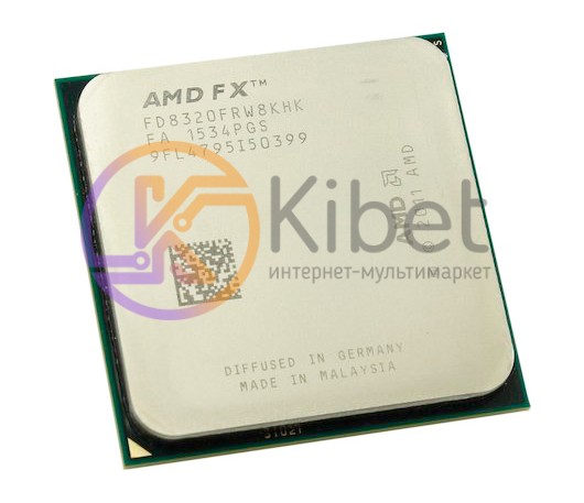 Процессор AMD (AM3+) FX-8320, Tray, 8x3,5 GHz (Turbo Boost 4,0 GHz), L3 8Mb, Vis
