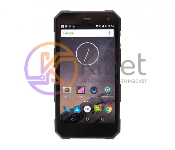 Смартфон Sigma mobile Х-treme PQ24 Black, 2 Sim, сенсорный емкостный 5' (1280x72