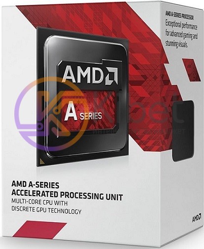 Процессор AMD (FM2) A4-7300, Box, 2x3,8 GHz (Turbo Boost 4,0 GHz), Radeon HD 847