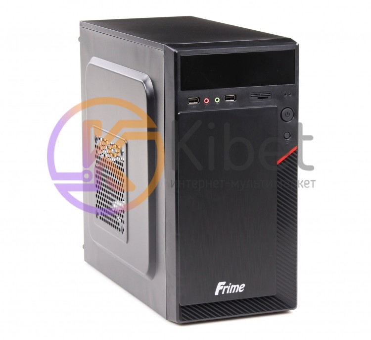 Корпус Frime FC-006B Black, 400W, 80mm, Micro ATX, 3.5mm х 2, USB2.0 x 2, 5.25'