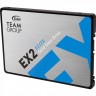 Твердотельный накопитель 512Gb, Team EX2, SATA3, 2.5', 3D TLC, 550 520 MB s (T25