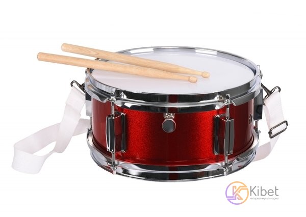 Музыкальный инструмент Goki 'барабан' красный (14013G)
