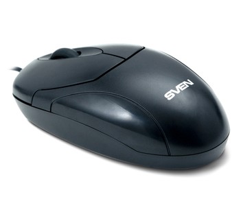 Мышь Sven RX-111 Black, Optical, USB, 800 dpi
