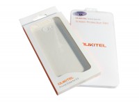 Бампер силиконовый + стекло для смартфона Oukitel С3