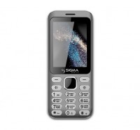 Мобильный телефон Sigma X-Style 33 Steel Grey, 2 Sim, дисплей 2.8' цветной (240x