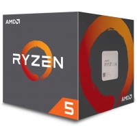 Процессор AMD (AM4) Ryzen 5 1600, Box, 6x3.2 GHz (Turbo Boost 3.6 GHz), L3 16Mb,