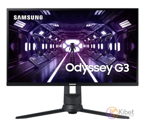 Монитор 23.8' Samsung Odyssey G3 Black, WLED, VA, 1920x1080 (16:9), 1 мс, 144 Гц