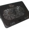 Подставка для ноутбука до 17' Notebook Cool Pad CP301, Black, 2x12 см вентилятор