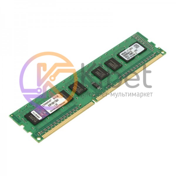 Модуль памяти 4Gb DDR3, 1600 MHz, Kingston, 11-11-11-28, 1.5V (KVR16N11S8 4)