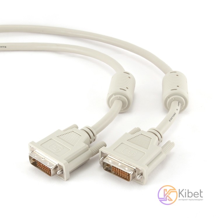 Кабель DVI - 4.5м Cablexpert CC-DVI2-15 DVI видео 24 24 (dual link), 4.5м