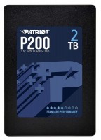 Твердотельный накопитель 2Tb, Patriot P200, SATA3, 2.5', TLC, 530 460 MB s (P200