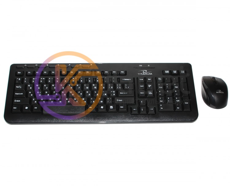 Комплект Esperanza TK104UA, USB, Wireless (клавиатура+мышь) Black