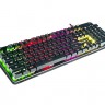 Клавиатура REAL-EL Gaming M47 RGB USB, черная, механическая, подсветка