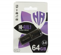 USB 3.0 Флеш накопитель 64Gb Hi-Rali Taga series Black, HI-64GB3TAGBK