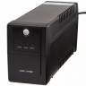 ИБП LogicPower LPM-700VA-P Black, 700VA, 490W, линейно-интерактивный, 2 розетки