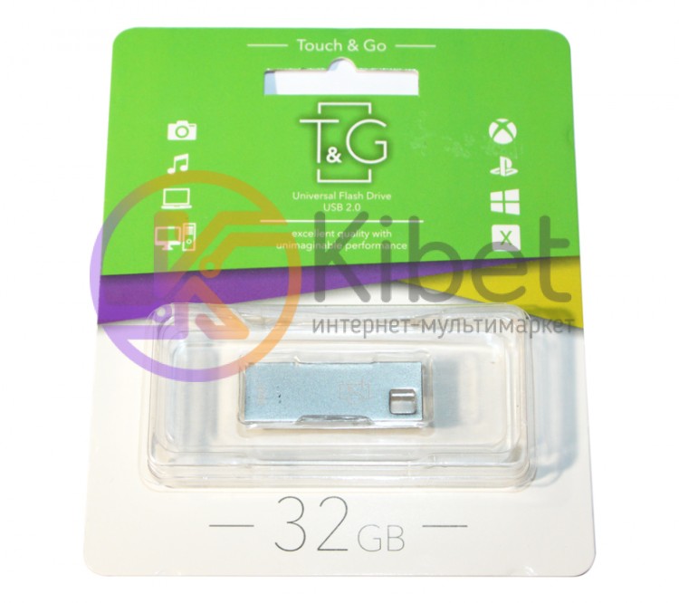 USB Флеш накопитель 32Gb T G 102 Metal series TG102-32G